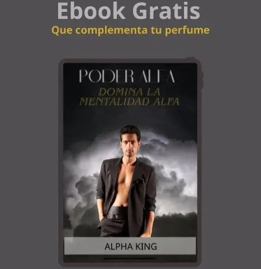 Alpha King Scent For Men 30ML - Perfume a base de Feromonas concentradas +  🎁Ebook de Regalo..