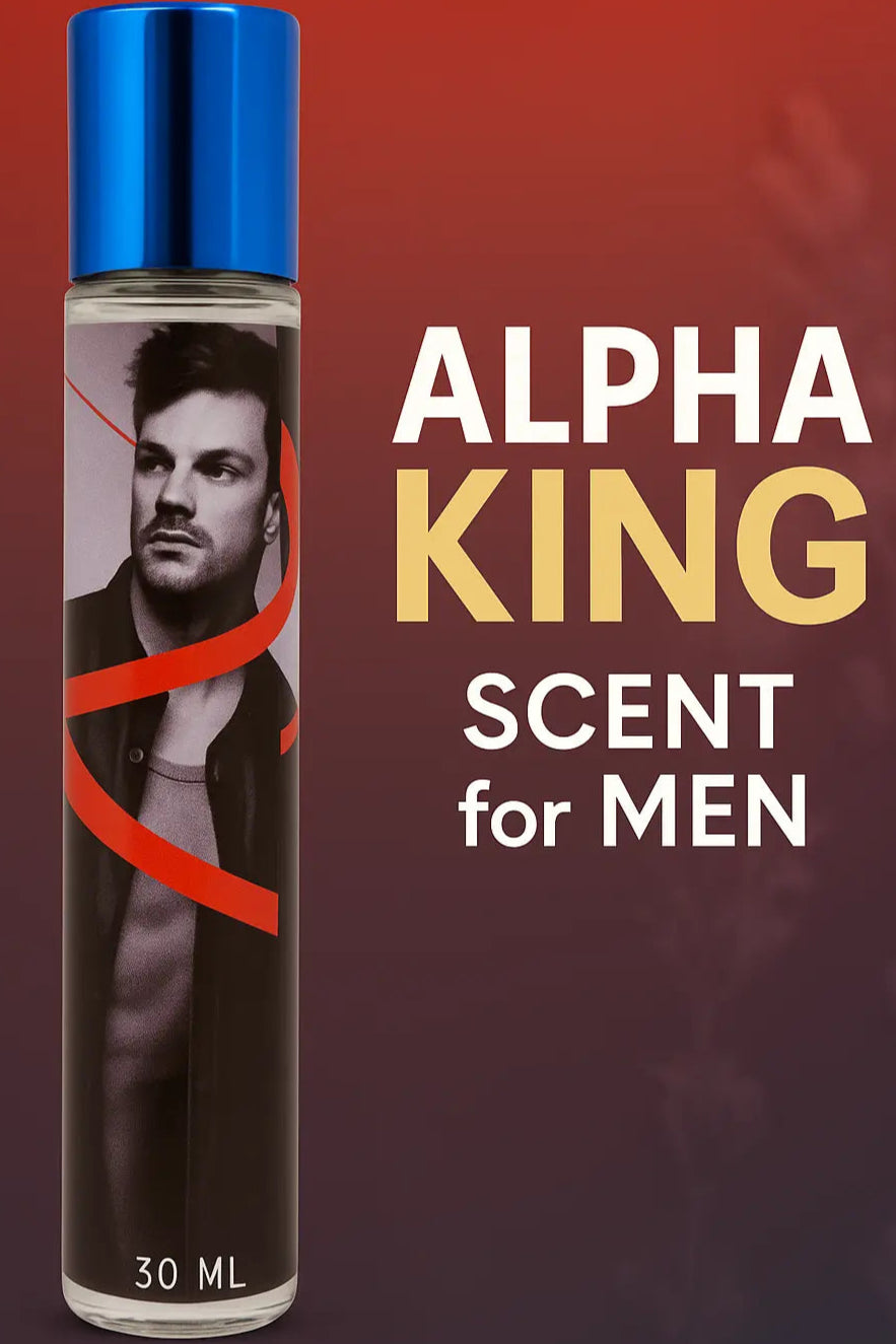 Alpha King Scent For Men 30ML - Perfume a base de Feromonas concentradas +  🎁Ebook de Regalo..
